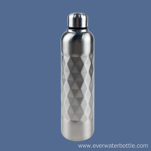 800ml Single Wall Diamonds Design Water Bottle